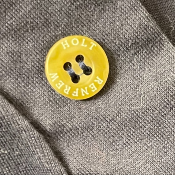 HOLT RENFREW navy polo shirt - Picture 3 of 5